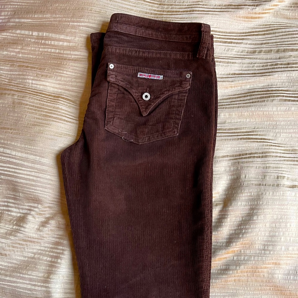 Hudson Brown Corduroy Jeans